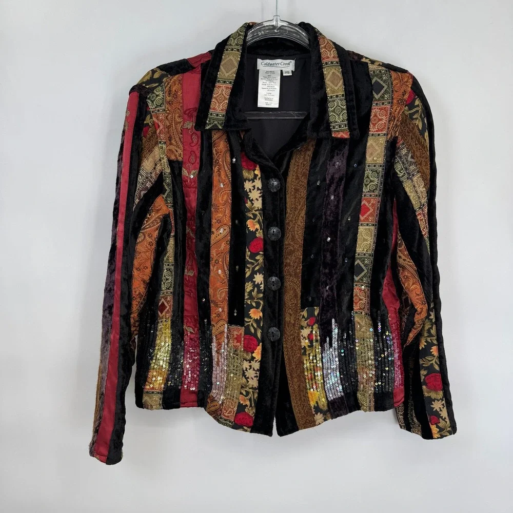 Coldwater Creek artistic patchwork